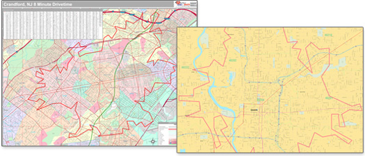 Drive Time Maps Deliverymaps